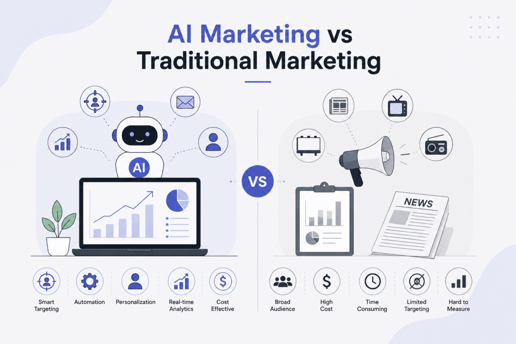 AI Marketing vs Traditional Marketing: Which Is Better for Your Business? 11
